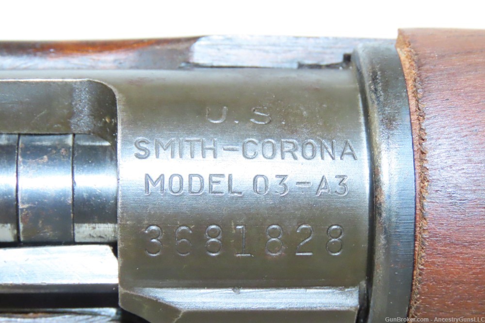 WORLD WAR 2 U.S. SMITH-CORONA M1903A3 .30-06 Bolt Action C&R MILITARY Rifle-img-8