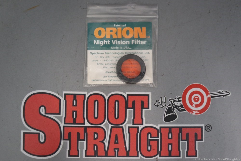 Orion Night Vision Filter - Amber Color - PVS-14-img-0