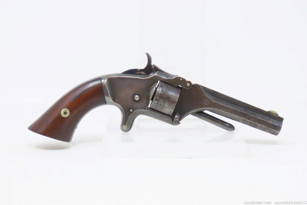Antique CIVIL WAR Era SMITH & WESSON No. 1 2nd Issue Revolver “WILD WEST”  -img-14