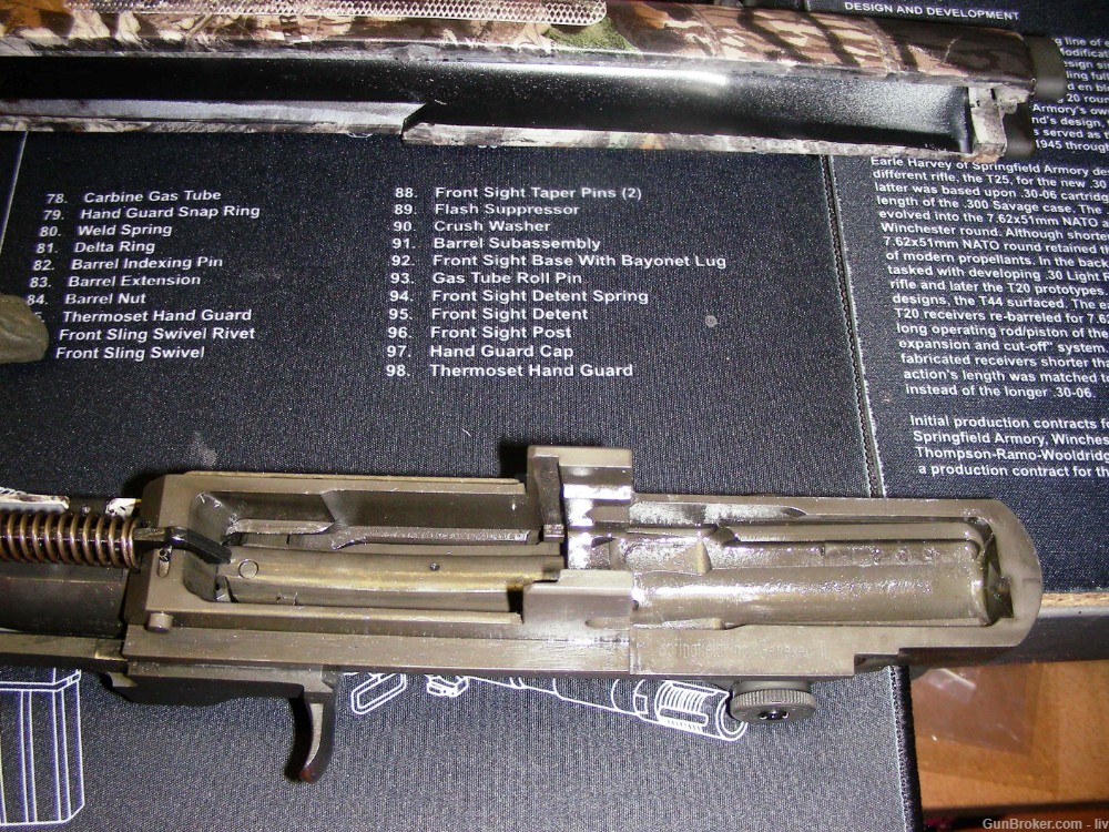 Springfield Armory M1A Standard Model MA9104  with Mossy Oak Camo Stock -img-7