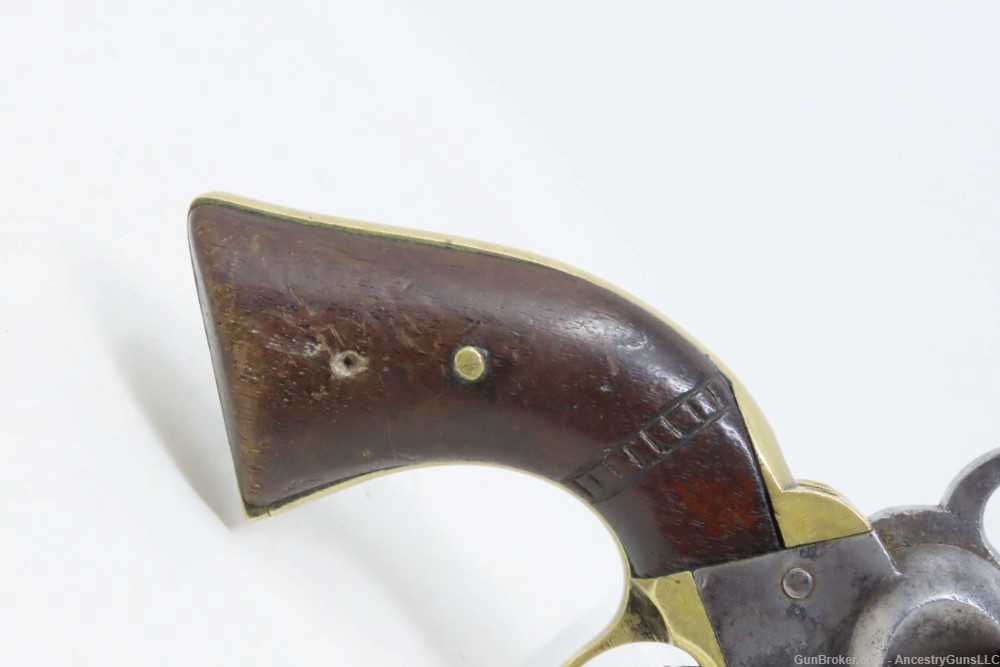 c1862 mfr. COLT Antique CIVIL WAR .31 Percussion Model 1849 POCKET Revolver-img-14