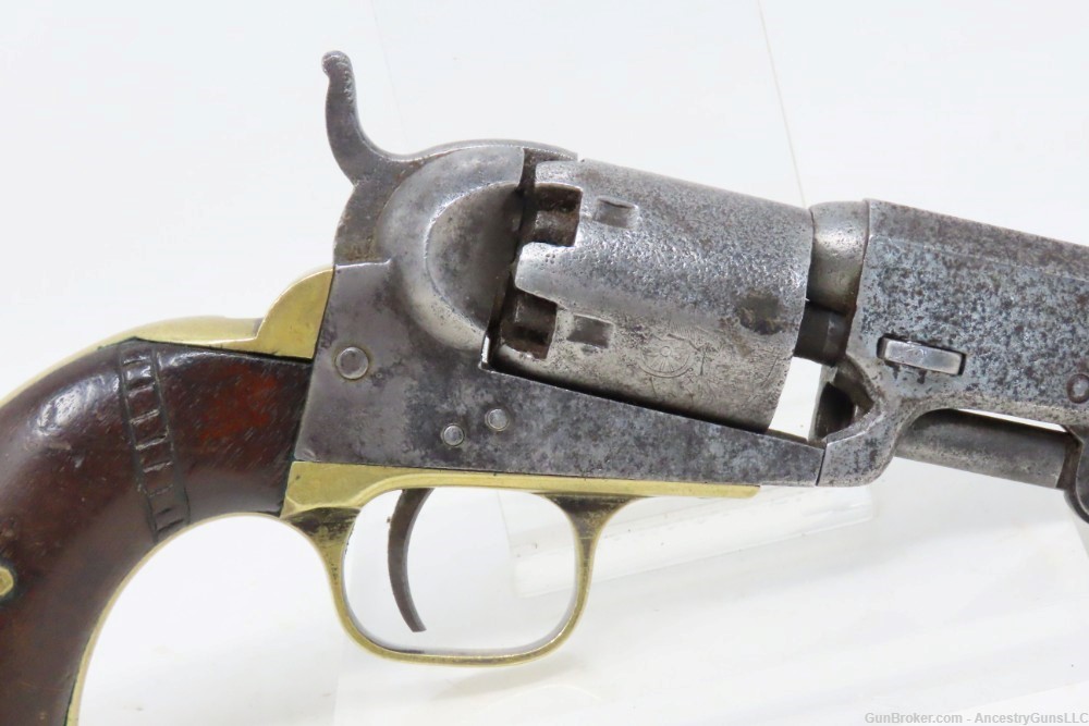 c1862 mfr. COLT Antique CIVIL WAR .31 Percussion Model 1849 POCKET Revolver-img-15