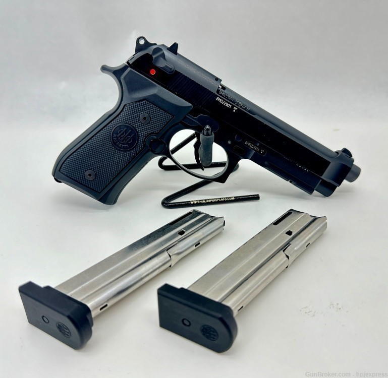 Beretta 92FS M9A1 .22 LR Semi-Auto Pistol w/ 2 Mags-img-0