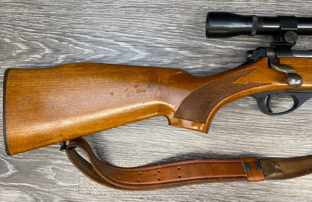Remington Model 600 Bolt Action Rifle 6mm Rem., 18.5” Vent Rib Barrel-img-1