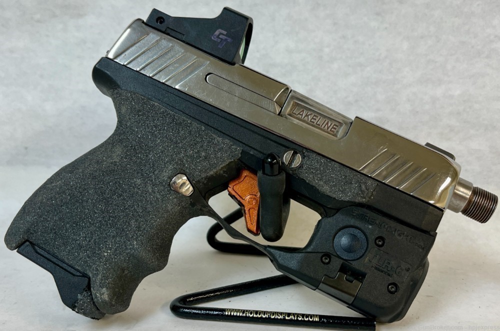 Taurus GX4 9mm Semi-Auto Pistol w/Lakeline Barrel & Two Lasers-img-1