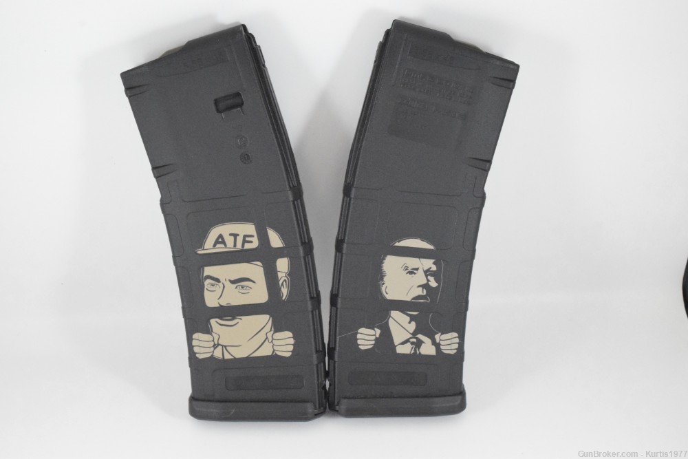 (2 Pack) MagPul Pmag Gen 2  "Justice for All" 30 rounders 223/556 AR-15-img-4