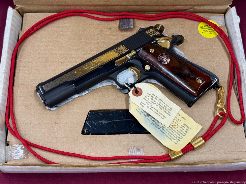 Auto-Ordnance - USMC Commemorative - 1911A1 - .45 ACP - 5" Brl - 1 of 1000 -img-0