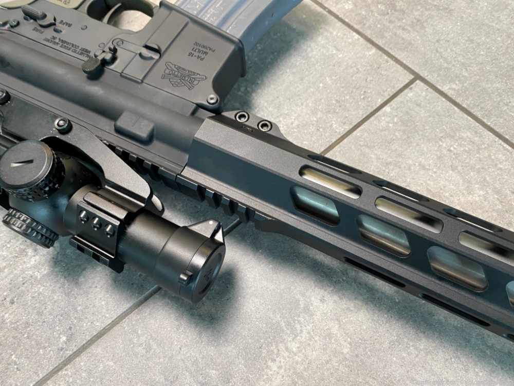 PSA PA15 MK12 Style Rifle Vortex Strike Eagle 1-8 Timney Targa Trigger-img-27