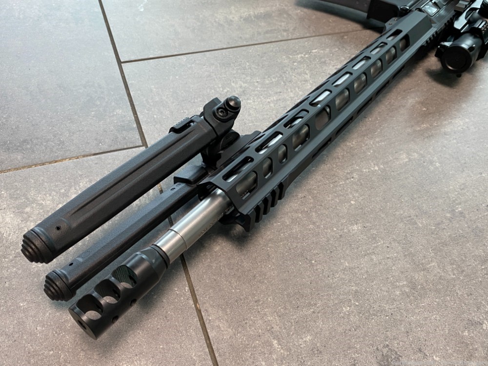 PSA PA15 MK12 Style Rifle Vortex Strike Eagle 1-8 Timney Targa Trigger-img-36