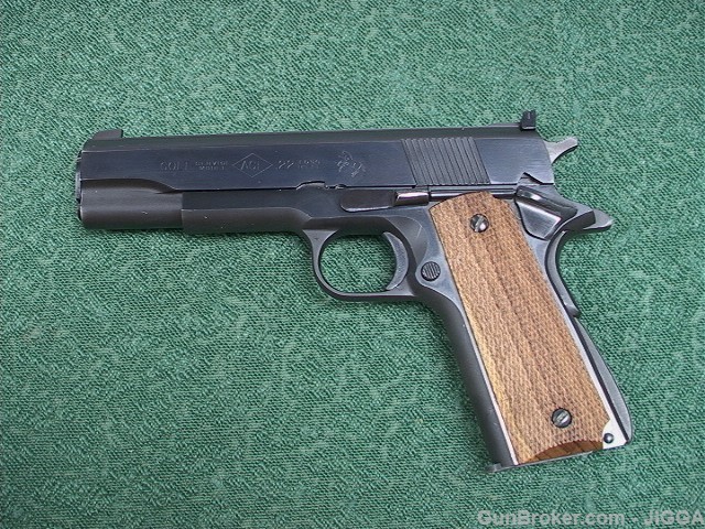 Used Colt Service Model Ace   22 cal.-img-1