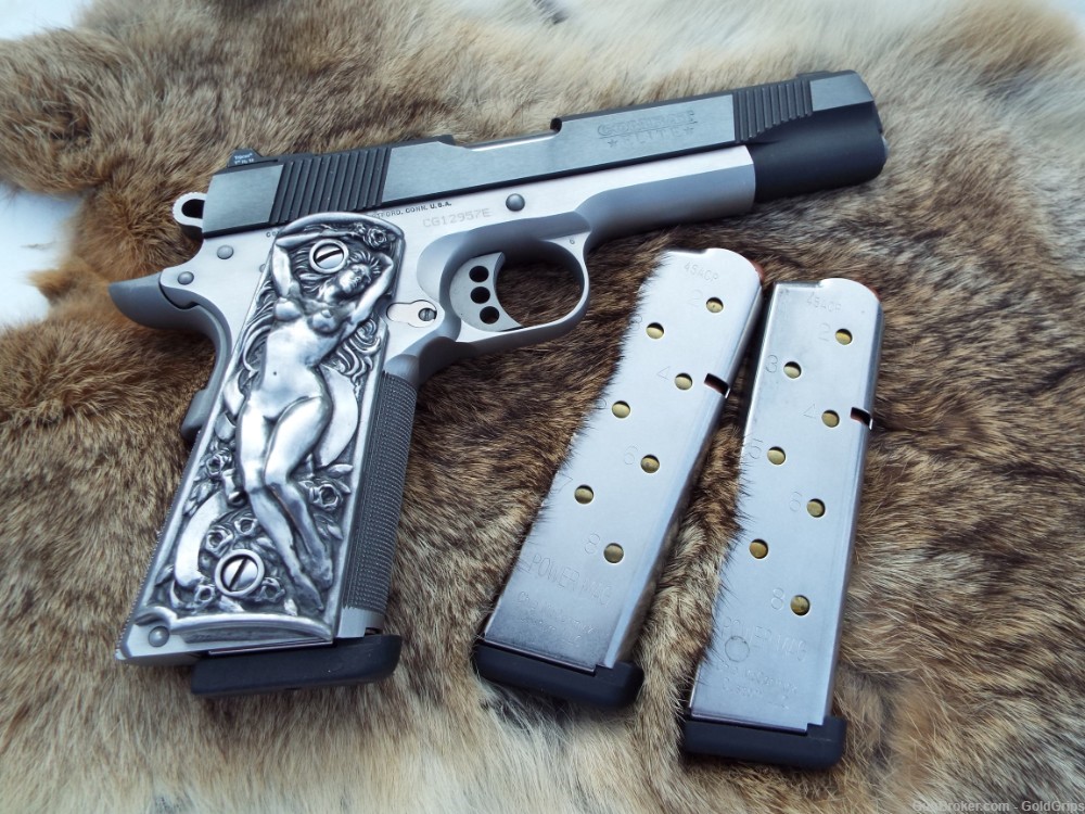 1911 A1 Pewter American Beauty Grips by Paul Ray Effinger-img-4