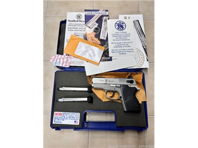 Scarce Smith & Wesson CS40 Chiefs Special .40 S&W MCS40 3.25" Factory Boxed