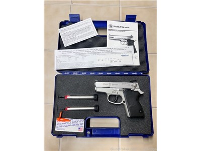 Scarce Smith & Wesson CS9 SS Chiefs Special 9mm Luger 3.25" Factory Boxed