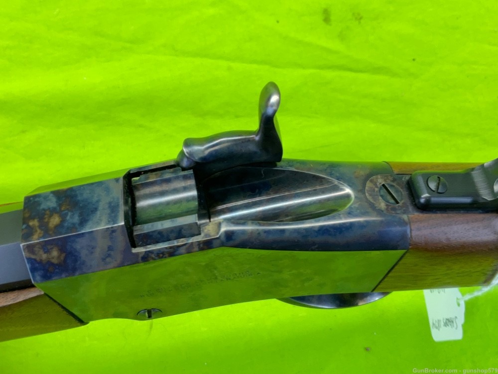 C Sharps 1875 Sporting Rifle 26 Inch Octagon 45-70 Tang Sight Globe Front -img-25