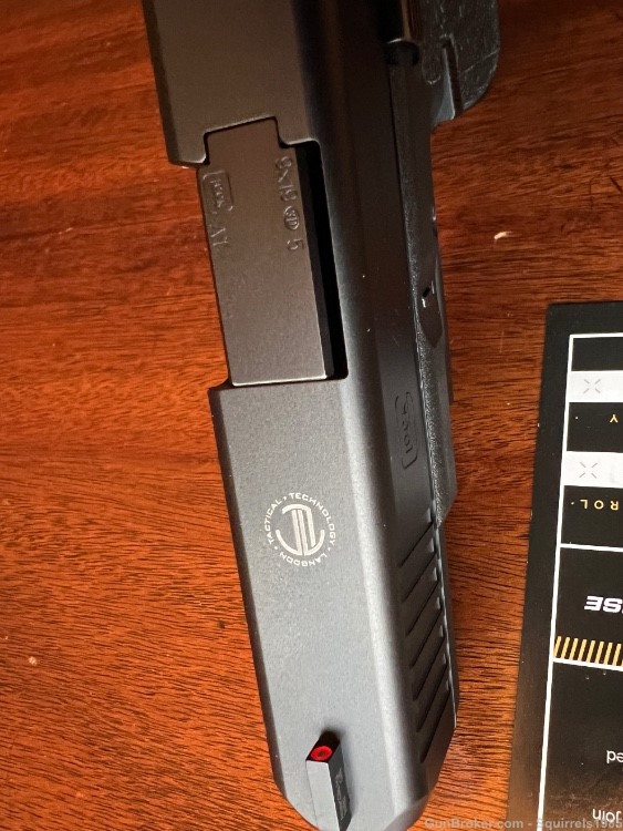 NIB Langdon Tactical Glock 45 Apex Enhancement Flat Trigger Amglo NS-img-8