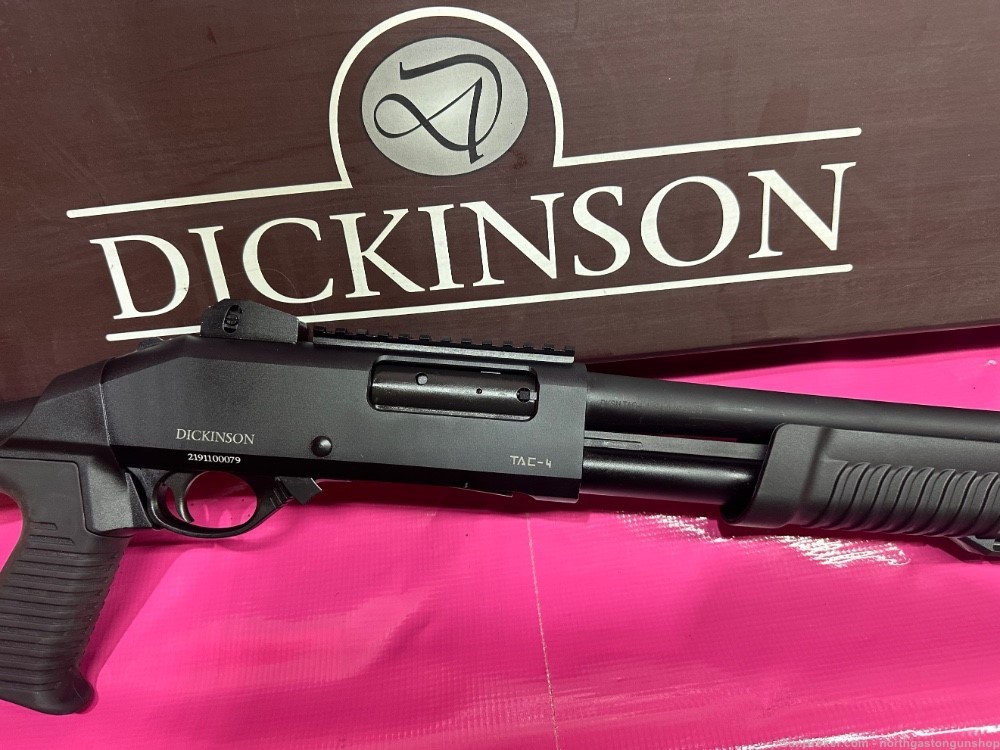 Dickinson Tac-4 12 gauge tactical home defense pump shotgun-img-2