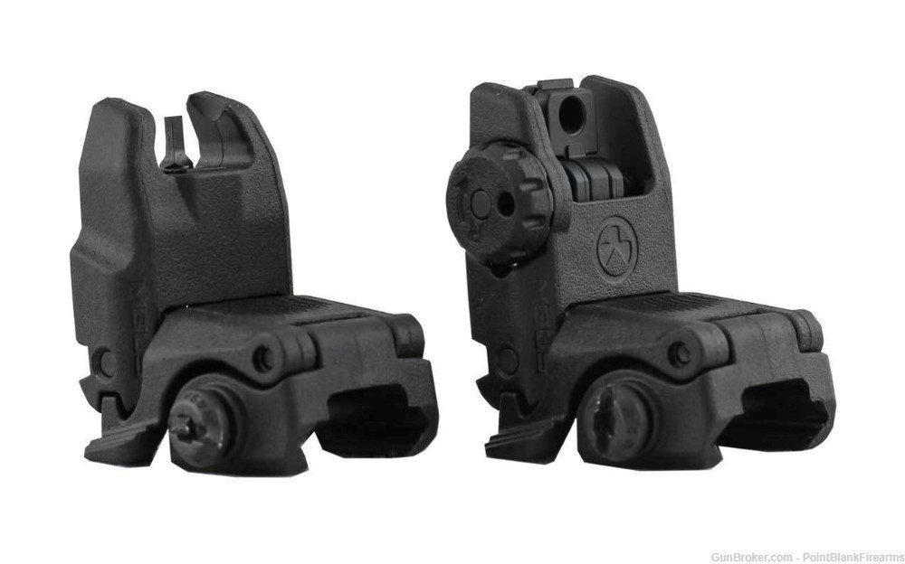 *NEW* Magpul MBUS Gen2 Front + Rear Flip Up Sights-img-0