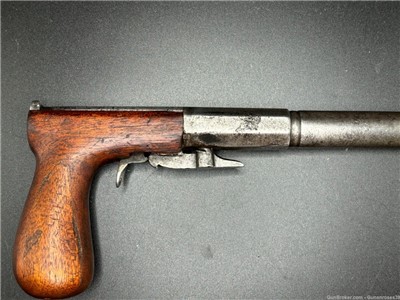 Rare antique A. Ruggles Underhammer .33 cal percussion pistol