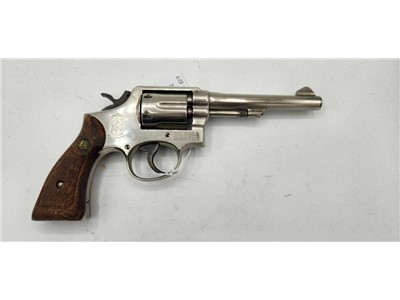 Pre Owned: Smith & Wesson Model 10-5 .38 Special Revolver - 5 Inch Barrel 