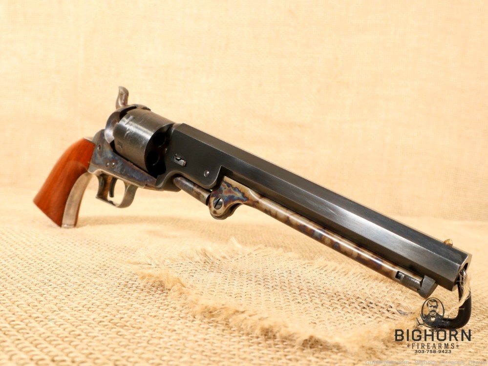 Colt, Model 1851 Navy, Black Powder .36 Cal. Percussion Revolver with Box-img-16