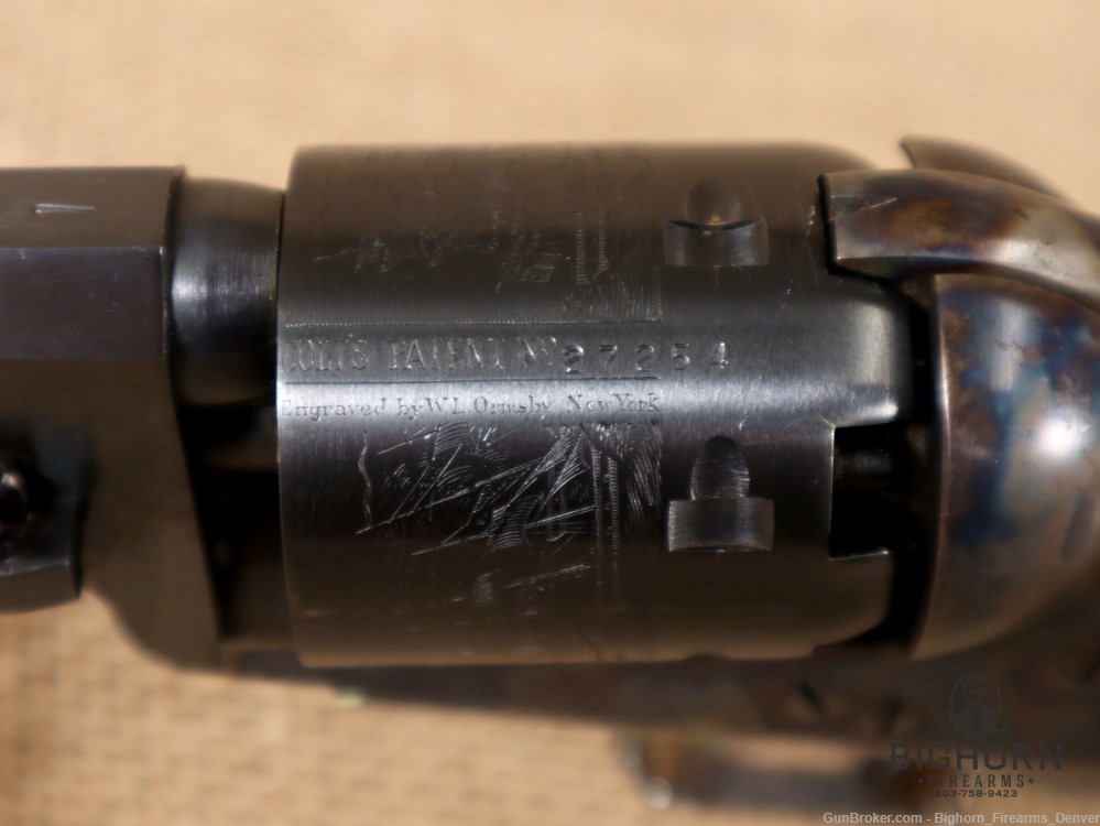 Colt, Model 1851 Navy, Black Powder .36 Cal. Percussion Revolver with Box-img-24