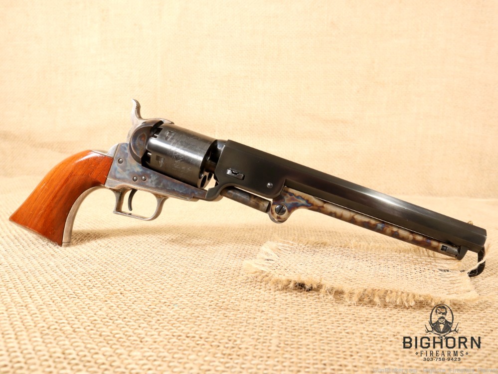 Colt, Model 1851 Navy, Black Powder .36 Cal. Percussion Revolver with Box-img-12