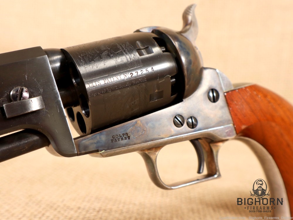 Colt, Model 1851 Navy, Black Powder .36 Cal. Percussion Revolver with Box-img-6