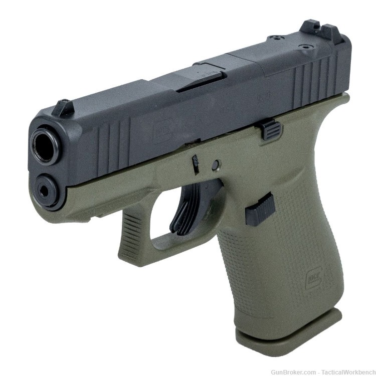 Glock 43X MOS Battlefield Green, 10rd, 2 Mags -img-5