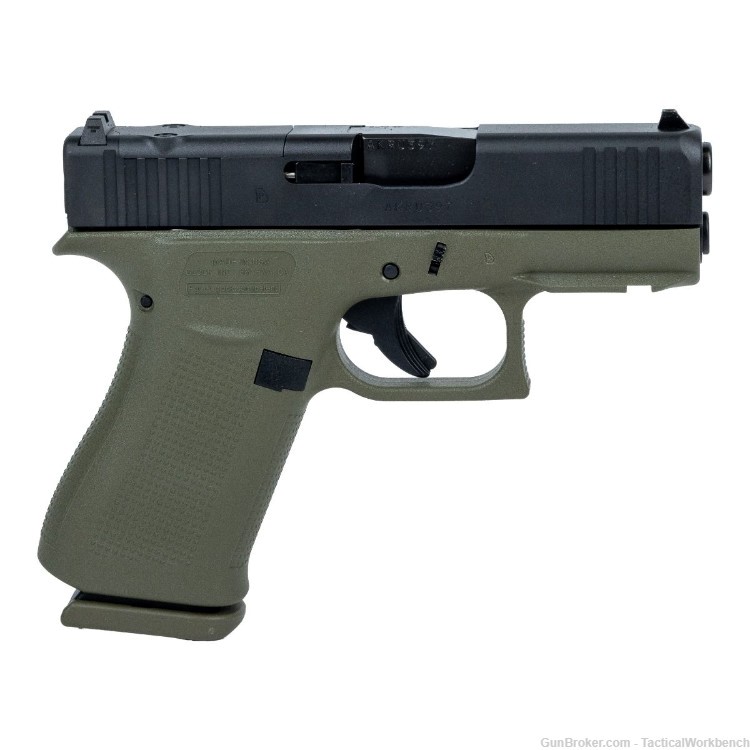 Glock 43X MOS Battlefield Green, 10rd, 2 Mags -img-3