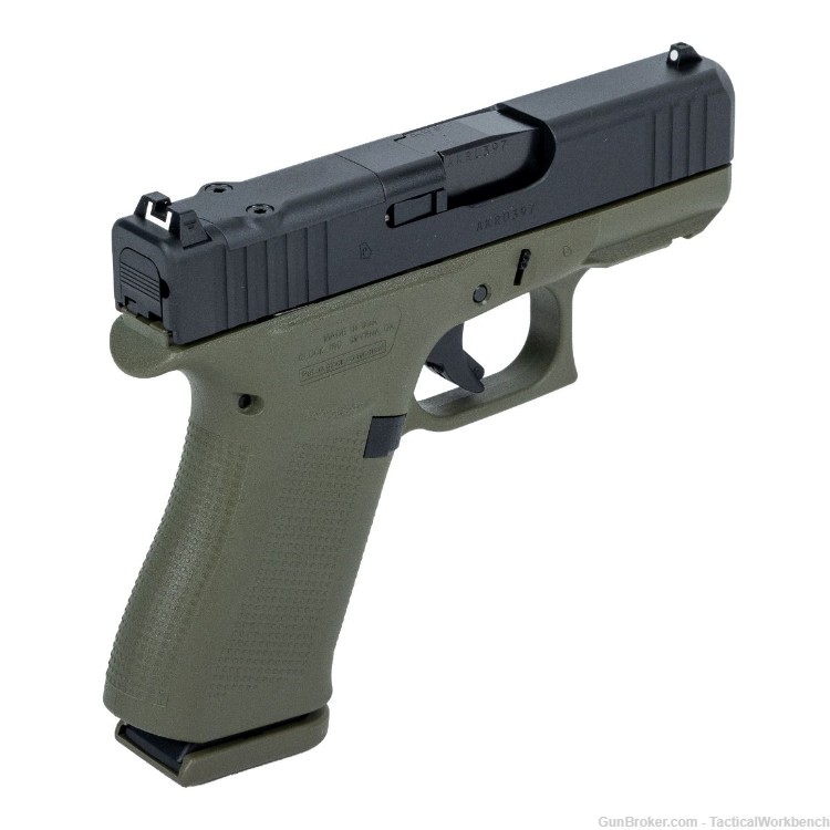 Glock 43X MOS Battlefield Green, 10rd, 2 Mags -img-6