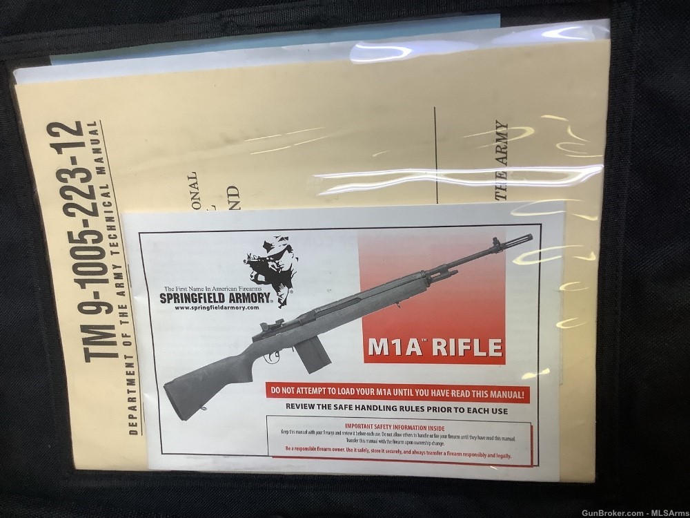 Springfield M1A Loaded 6.5 Creedmoor 6 Mags and Factory Scope Mount-img-9
