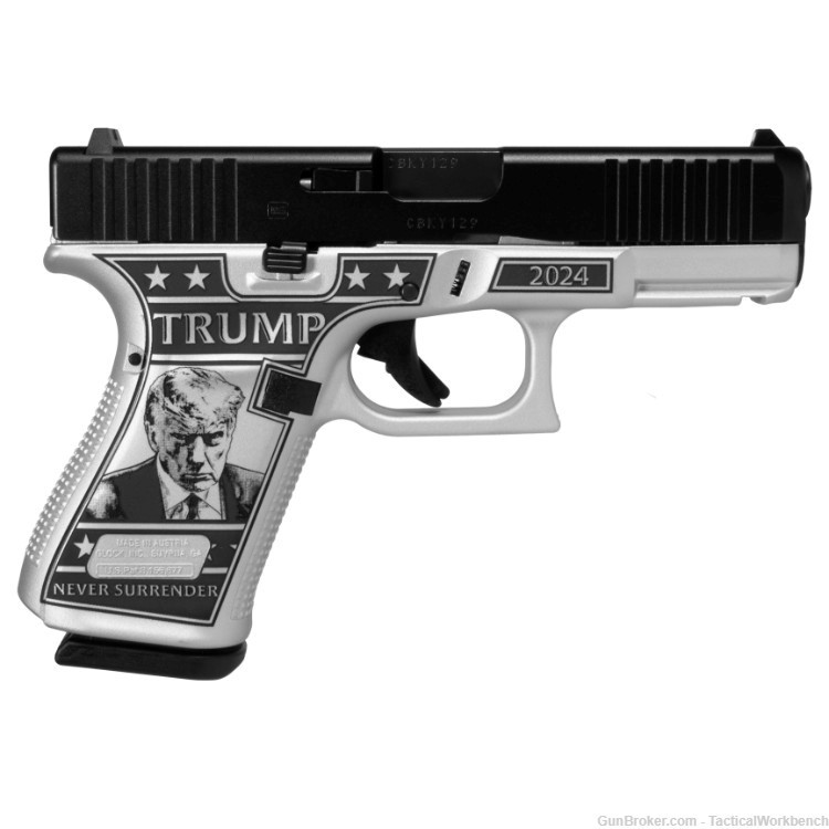Glock 43x "Trump Mug Shot Edition" 9mm, 10rd-img-5