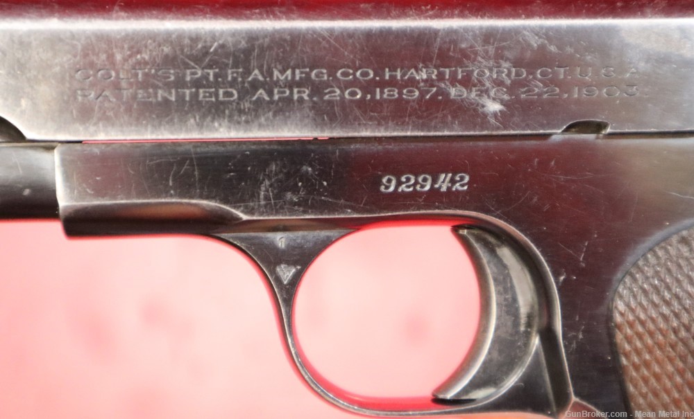 1928 Colt 1908 Hammerless 380 auto PENNY START 380acp No Reserve-img-18