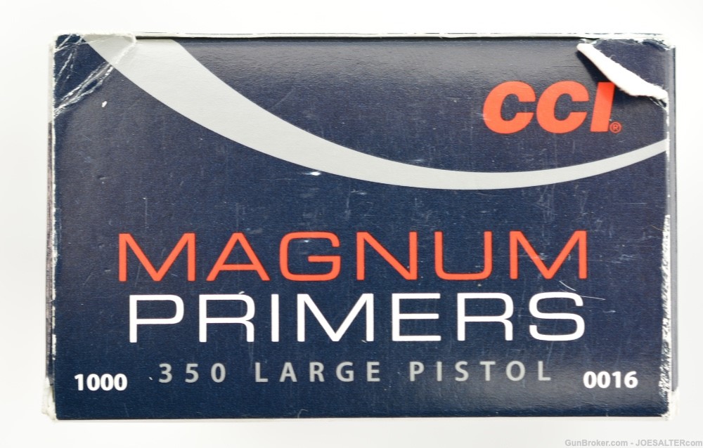  CCI Large Pistol Primers No. 350 Magnum 2000pc.-img-1