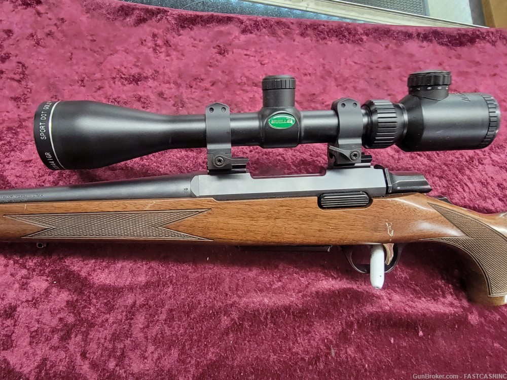 BROWNING A-BOLT HUNTER .204 RUGER WOOD STOCK W/SCOPE RARE-img-5