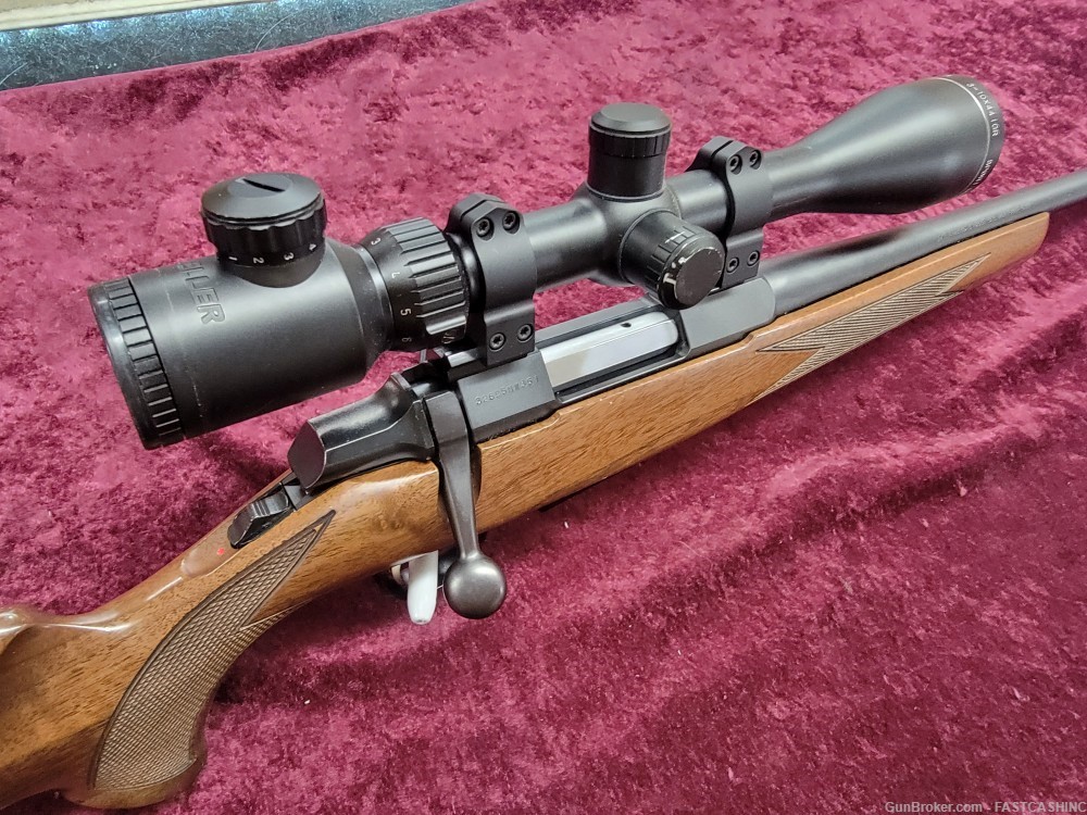 BROWNING A-BOLT HUNTER .204 RUGER WOOD STOCK W/SCOPE RARE-img-2