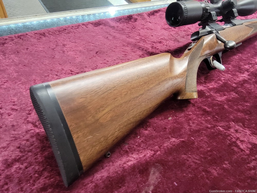 BROWNING A-BOLT HUNTER .204 RUGER WOOD STOCK W/SCOPE RARE-img-1