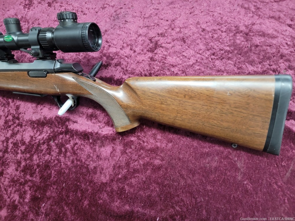 BROWNING A-BOLT HUNTER .204 RUGER WOOD STOCK W/SCOPE RARE-img-4