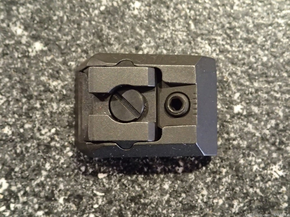 Novak LoMount Adjustable Plain Black 1911 Rear Sight LMA01 -img-2