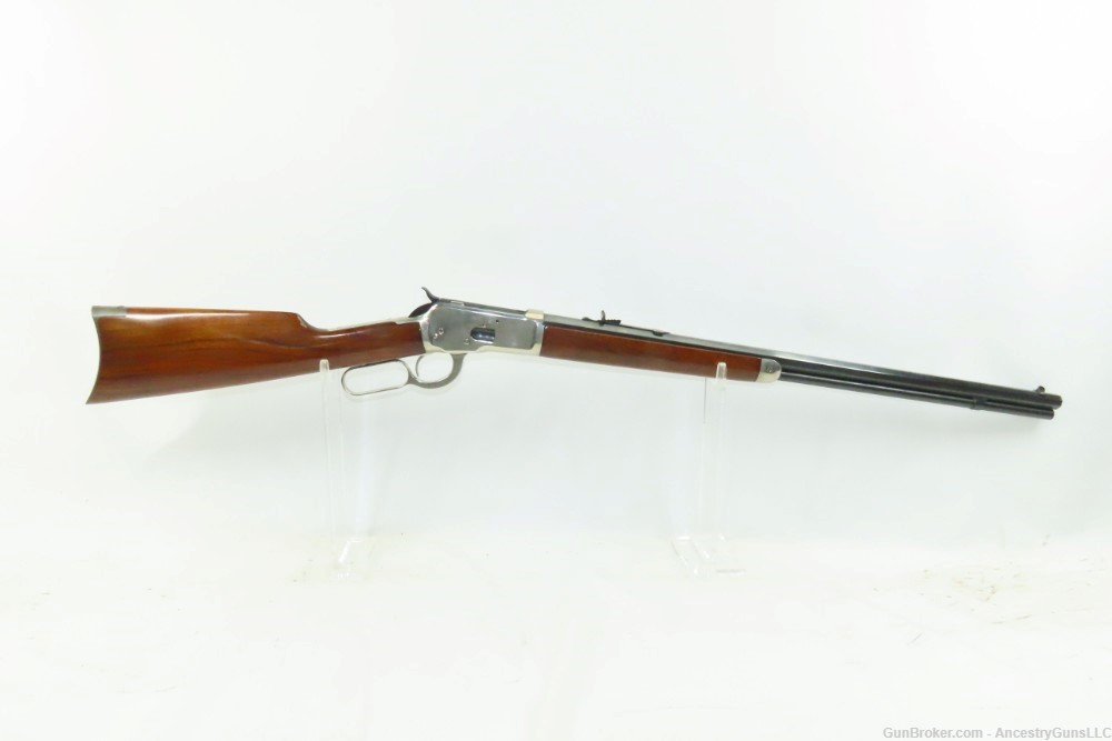 TWO TONE NICKEL-BLUE WINCHESTER 92 Lever Action .32-20 WCF C&R THE RIFLEMAN-img-15