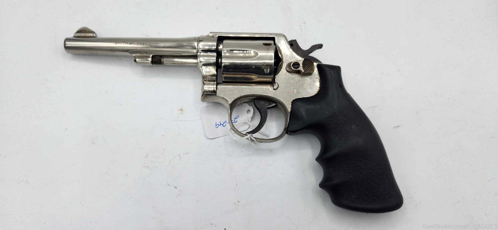 Pre Owned: Smith & Wesson Model 10-5  .38 Special Revolver - 6 Shot -img-4