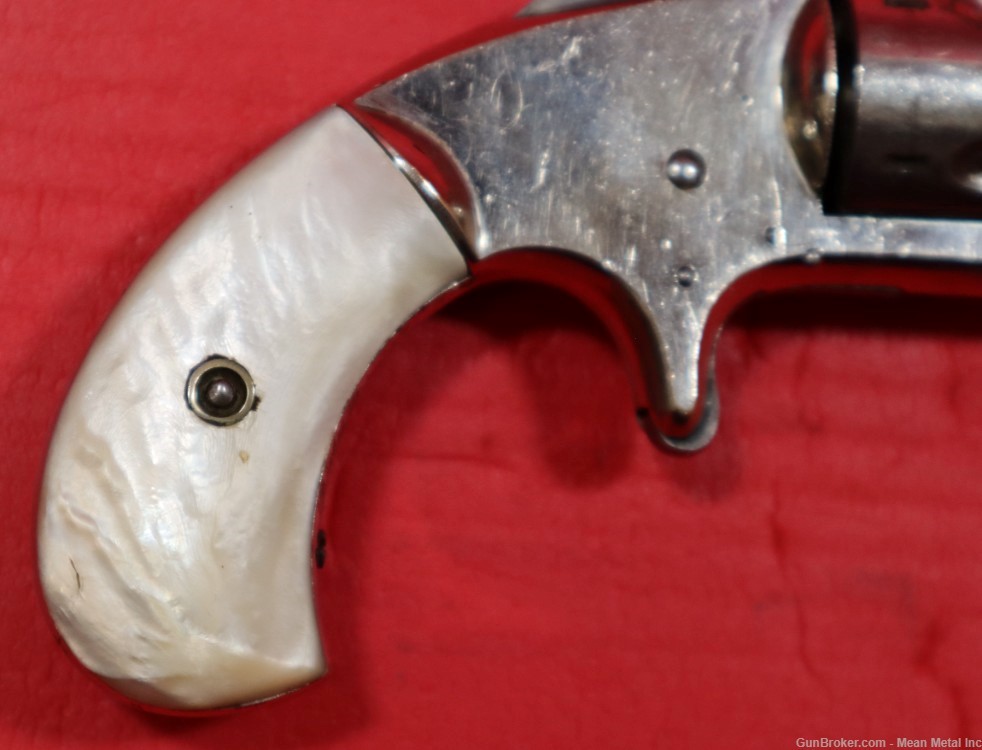 J.M. Marlin No.32 Standard 1875 Pocket Revolver 32 Long Rimfire PENNY START-img-8