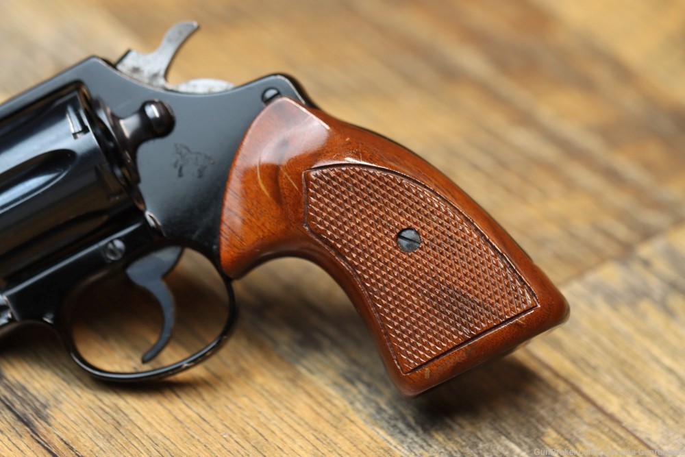 1973 Colt Cobra Alloy Frame 2" Revolver .38SPC Blued Snake -img-1