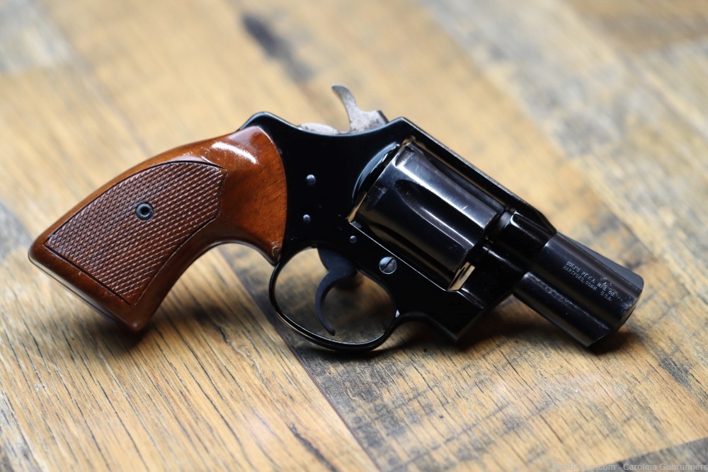 1973 Colt Cobra Alloy Frame 2" Revolver .38SPC Blued Snake -img-4