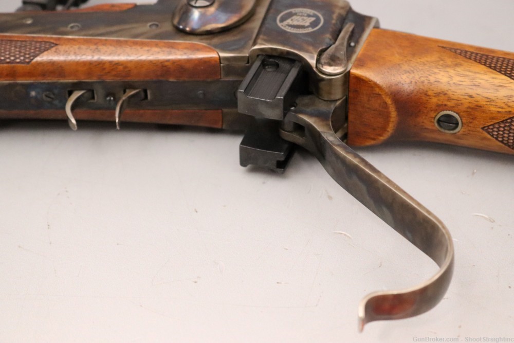 USA SHOOTING TEAM Model 1874 Creedmoor Sharps Rifle .45-70 34"-img-23
