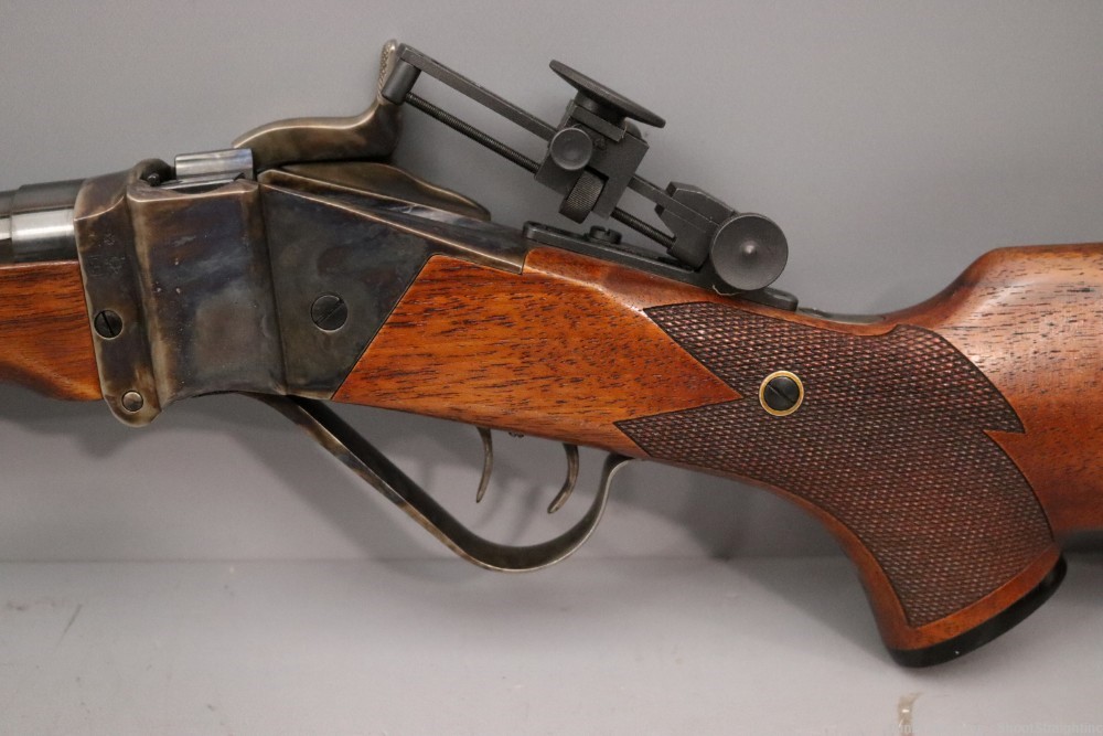 USA SHOOTING TEAM Model 1874 Creedmoor Sharps Rifle .45-70 34"-img-32