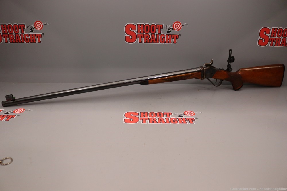USA SHOOTING TEAM Model 1874 Creedmoor Sharps Rifle .45-70 34"-img-1