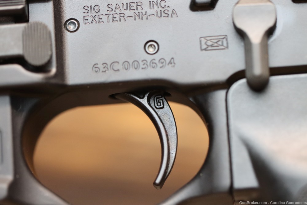 Sig Sauer MCX 5.56 Semi Auto Rifle 16" AIMPOINT Geissele Trigger Sig -img-10