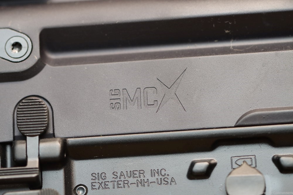 Sig Sauer MCX 5.56 Semi Auto Rifle 16" AIMPOINT Geissele Trigger Sig -img-12