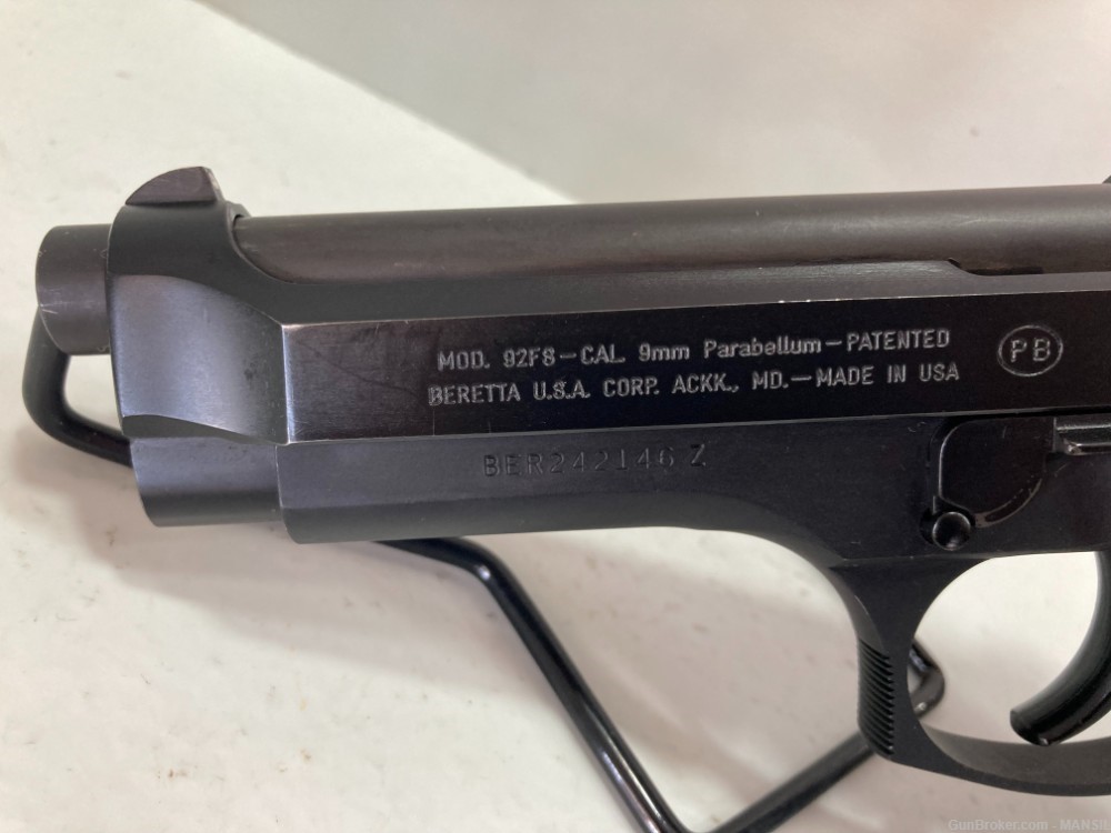 Beretta Model 92fs Caliber 9mm RARE Limited FDLE EDITION -img-4